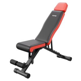 Weight Bench, 660lbs Adjustable Weight Bench Press for Full Body Workout, Exercise Sit up Bench for Home Gym Strength Training